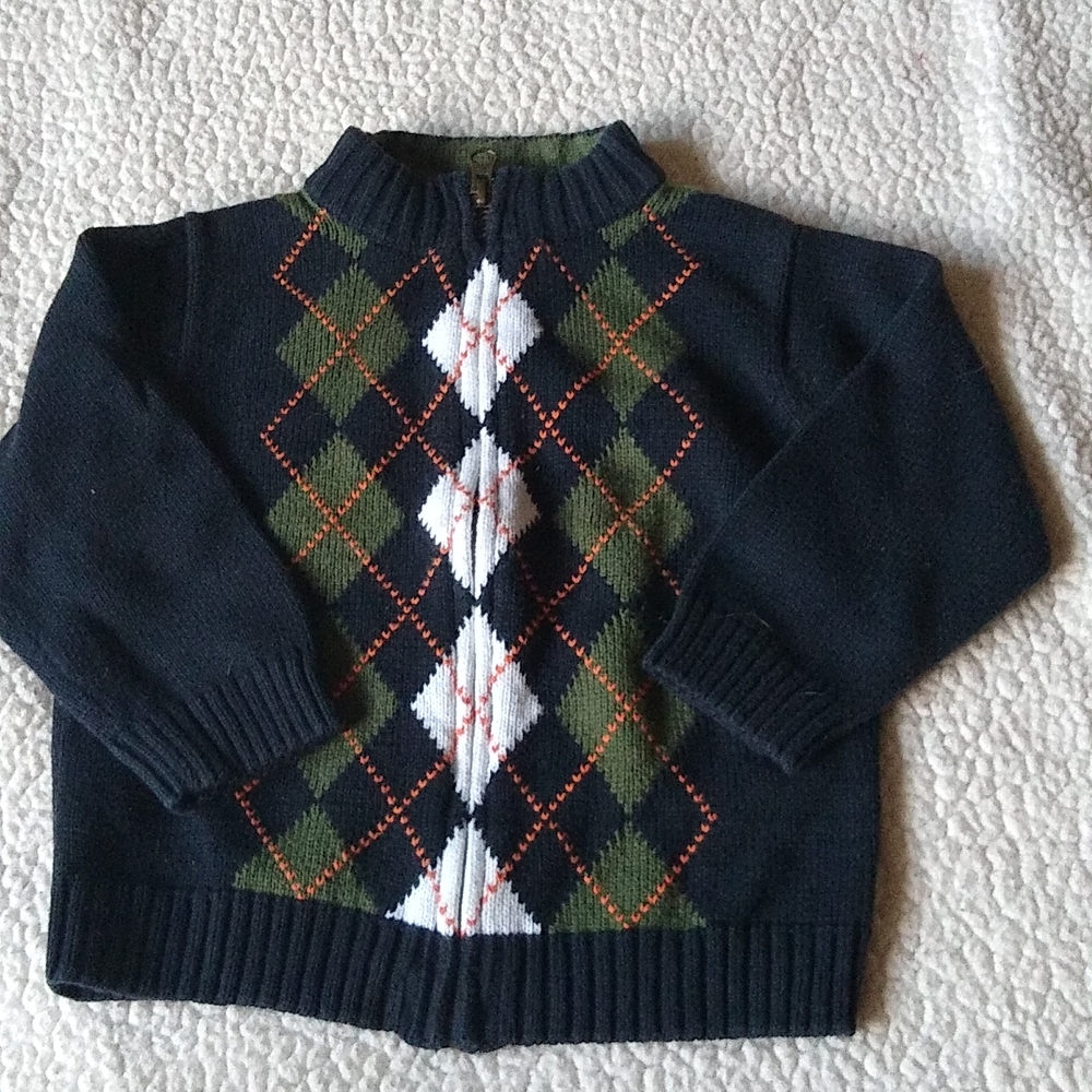 Gymboree boys 2T navy blue sweater